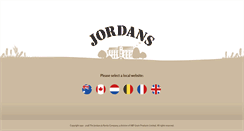 Desktop Screenshot of jordanscereals.com